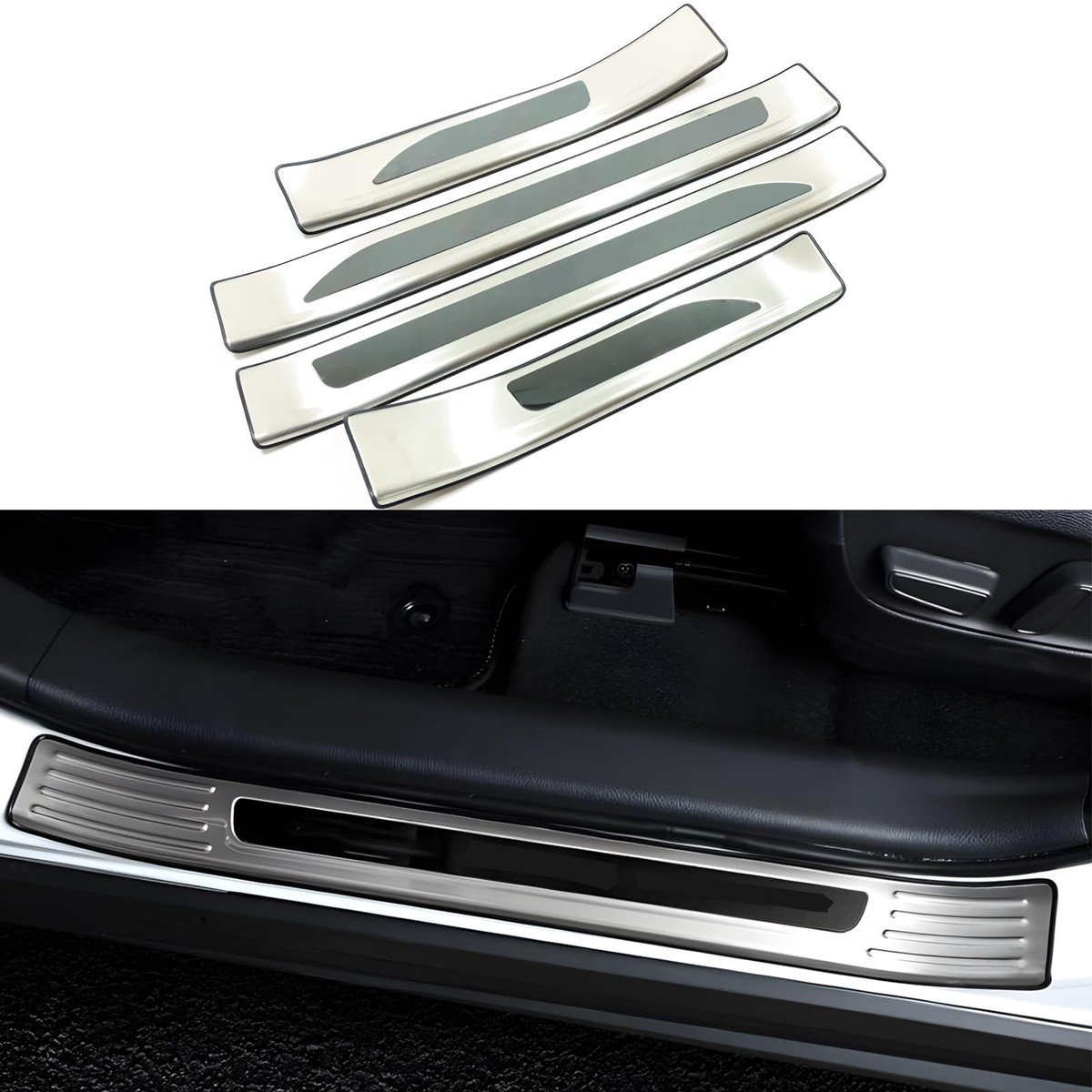 AVS Stainless Steel Door Sill Protectors